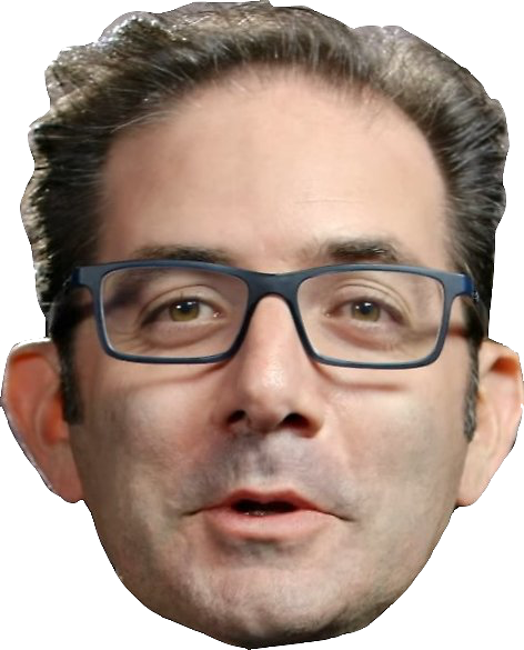 Flat 075 F - Jeff Overwatch Face (472x585), Png Download