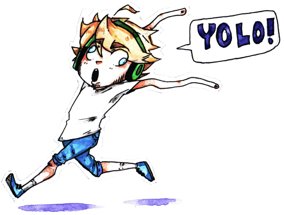 Pewdiepie Yolo By Pewdspie-d6klfu3 - Pewdiepie Yolo (1024x777), Png Download