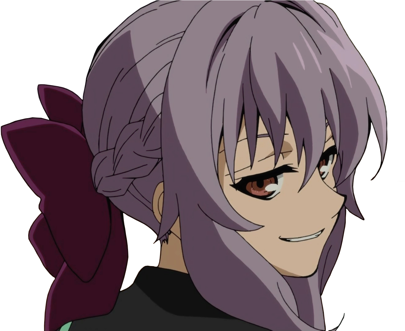 [ Img] - Owari No Seraph Shinoa Smug (1330x1080), Png Download
