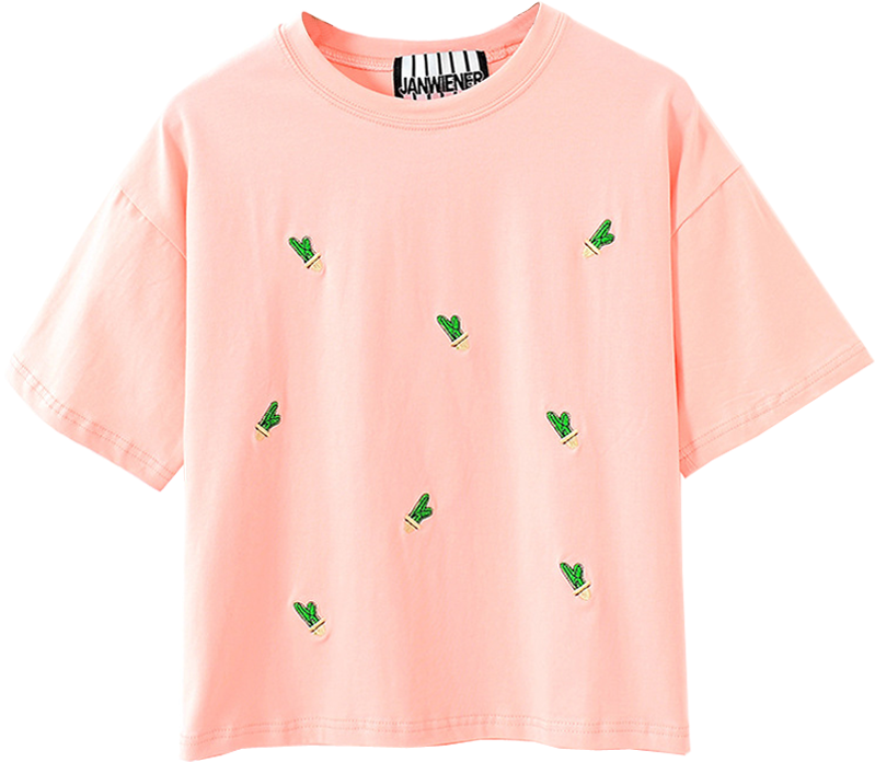 10 Small - Cactus Crop Top (800x800), Png Download