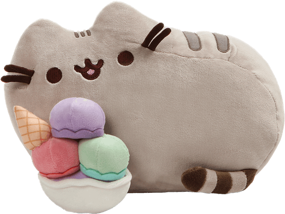 Pusheen Plush (600x600), Png Download