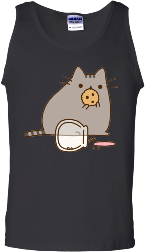 Pusheen The Cat Cookie Shirt Funny Pusheen Cat Gift - Pusheen The Cat (1024x1024), Png Download