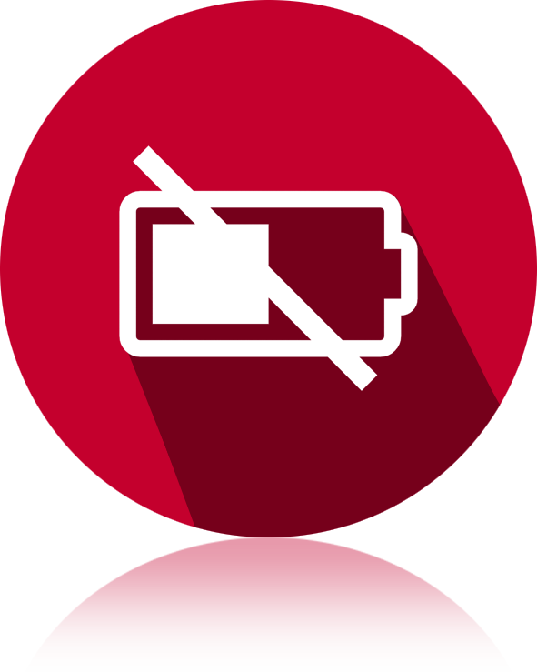 Iphone 6s Plus Battery Replacement - Electric Battery (591x739), Png Download