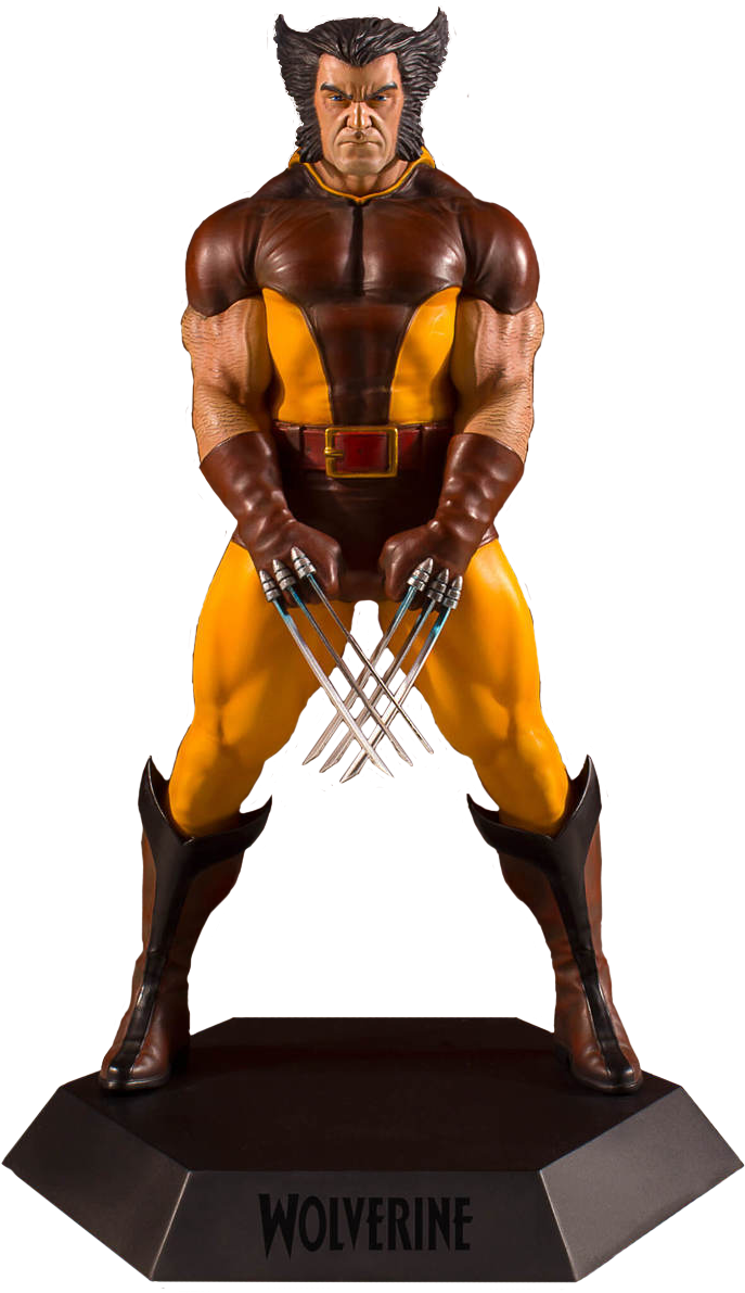 Wolverine '80 Collector Gallery 1/8th Scale Statue - 1980s Wolverine (719x1223), Png Download