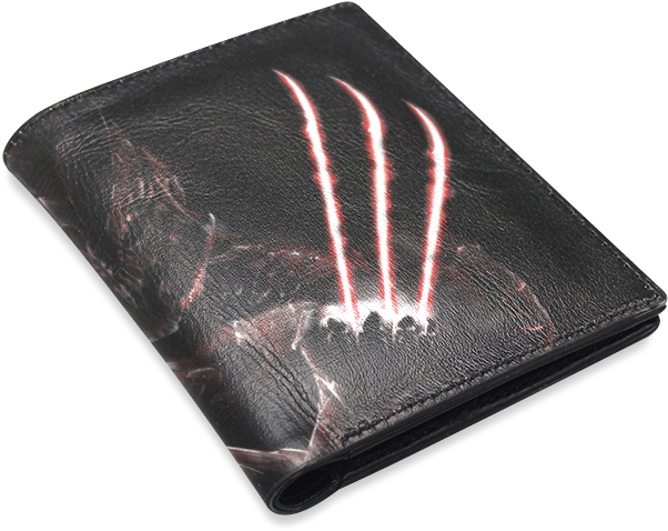 Psylocke Men's Leather Purse With Hero Mask - Leather (800x800), Png Download