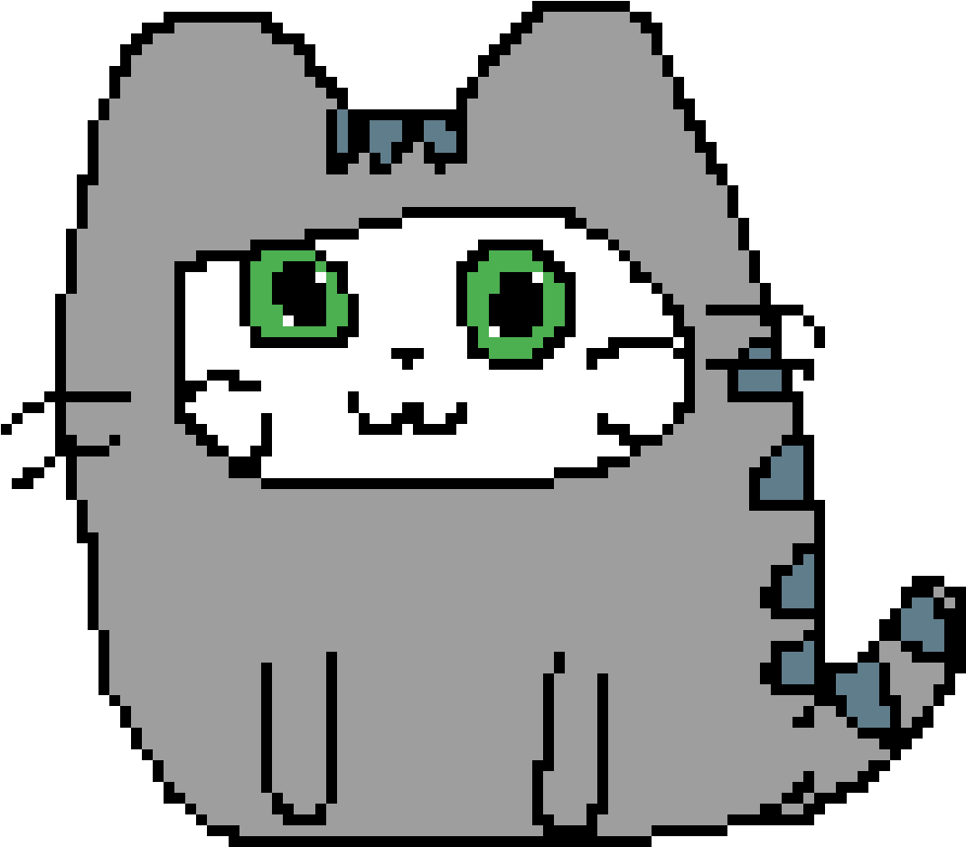 Beniff The Cat In A Pusheen Costume - Dancing Pencil (1200x1200), Png Download