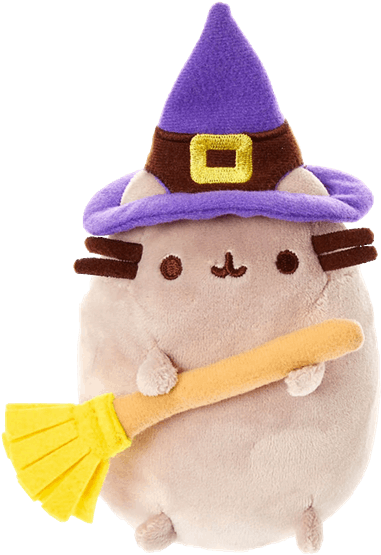 1 Of - Witch Pusheen (600x600), Png Download