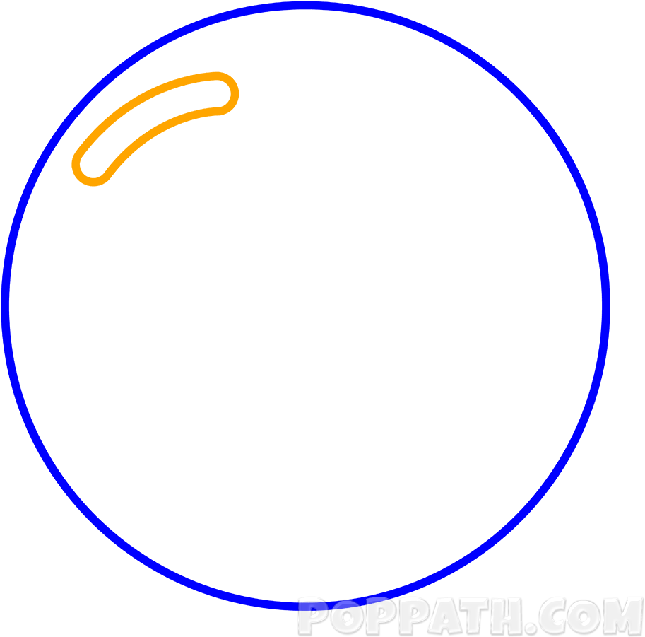 Draw An Eyebrow Near The Top Left Of The Circle - Symbol (1000x1000), Png Download