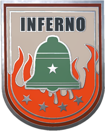 Pinterest Button Png Size Of This Preview - Csgo Inferno Pin (480x480), Png Download