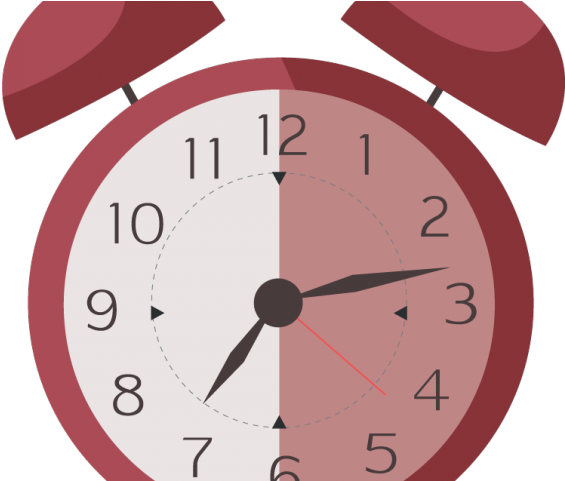 Banner Transparent Alarm Clipart Cloc - Melhor Horario Para Postar No Instagram 2018 (640x480), Png Download