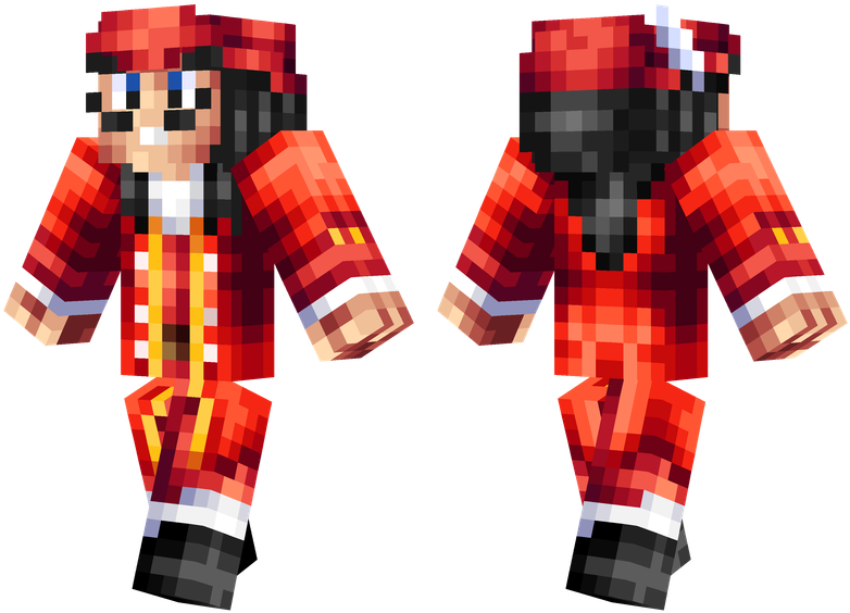 Captain Hook - Minecraft Skin Captain Hook (804x576), Png Download