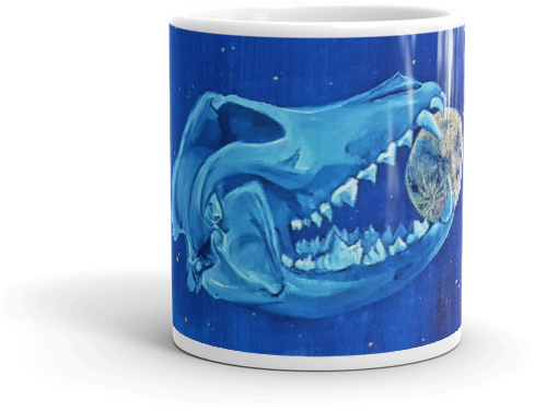 Lupus Calvariae Locus Mug - Coffee Cup (600x600), Png Download