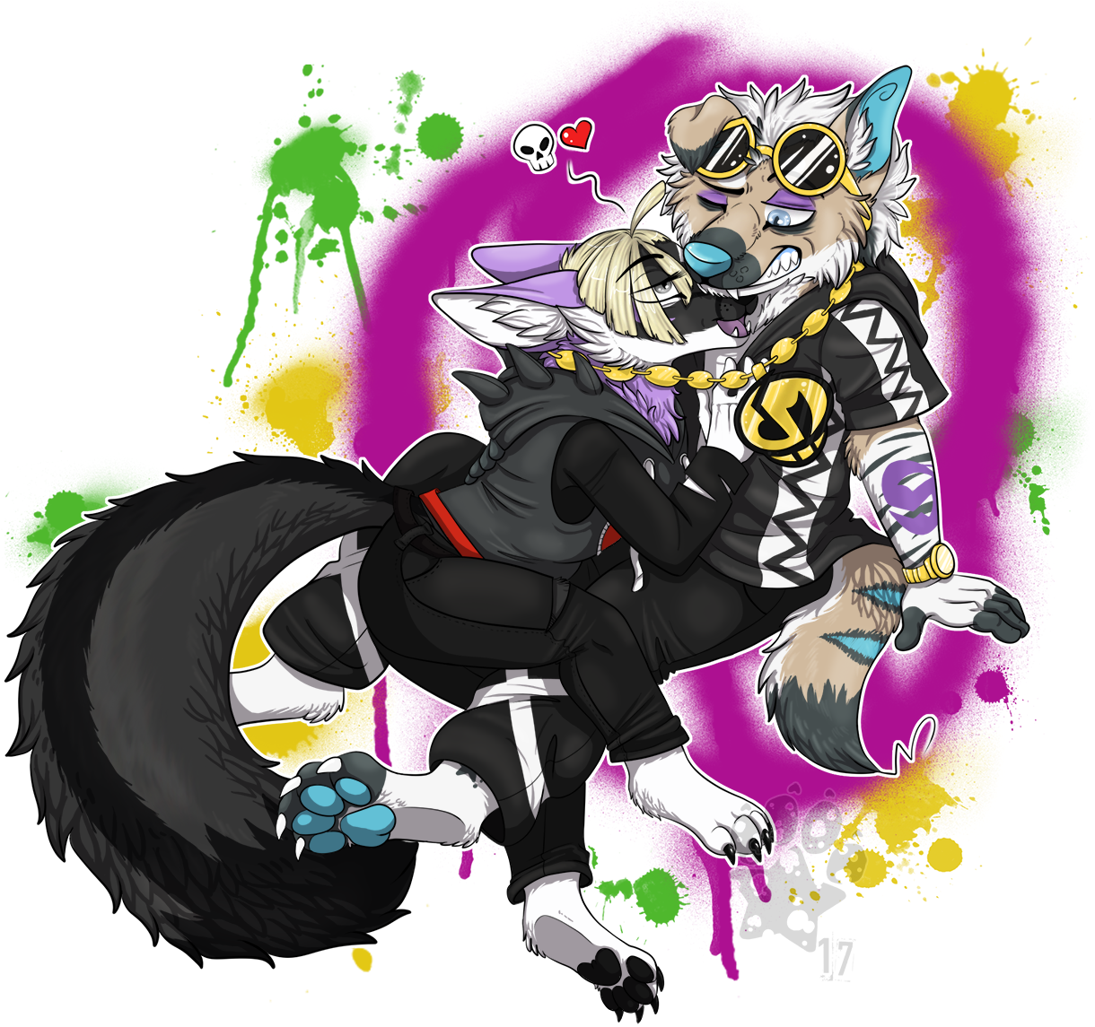 Trash Skull Love 💀 - Skull (1296x1166), Png Download