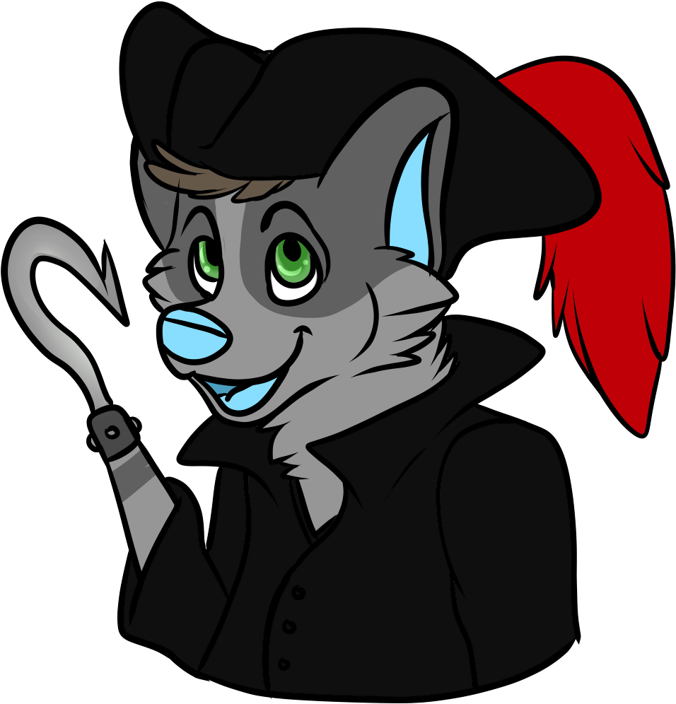 [ga] Captain Hook - Cartoon (1028x1028), Png Download