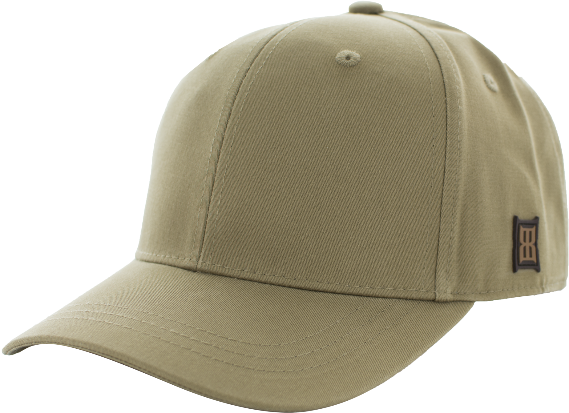 Blnk - Flexfit Low Profile Cotton Twill Khaki One Size (2048x1506), Png Download