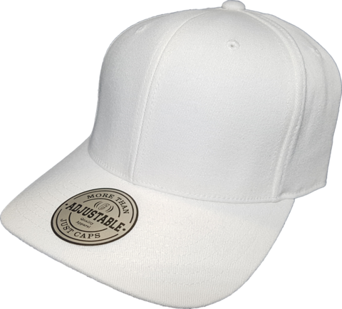Blank Adjustable Flex Cap White - Cap (480x434), Png Download