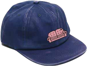 Image Of Couch "faded Hat" Hat - Baseball Cap (480x480), Png Download