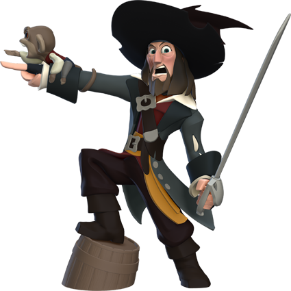 Hector Barbossa - Hector Barbossa Disney Infinity (425x425), Png Download