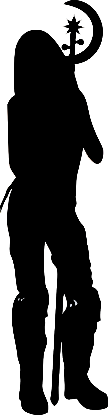 Barbie Silhouette Png - Silhouette (419x1600), Png Download