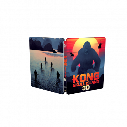 Skull Island - Kong Skull Island Steelbook (431x431), Png Download