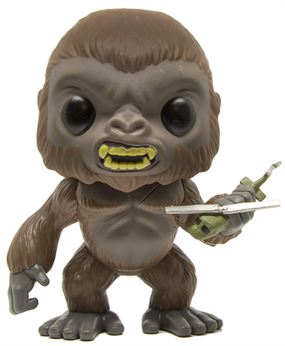 2017 Kong Of Skull Island Jumbo Pop By Funko Pop Vinyl - Funko 12477 Pop Movies: King Kong Toy Figure (412x500), Png Download