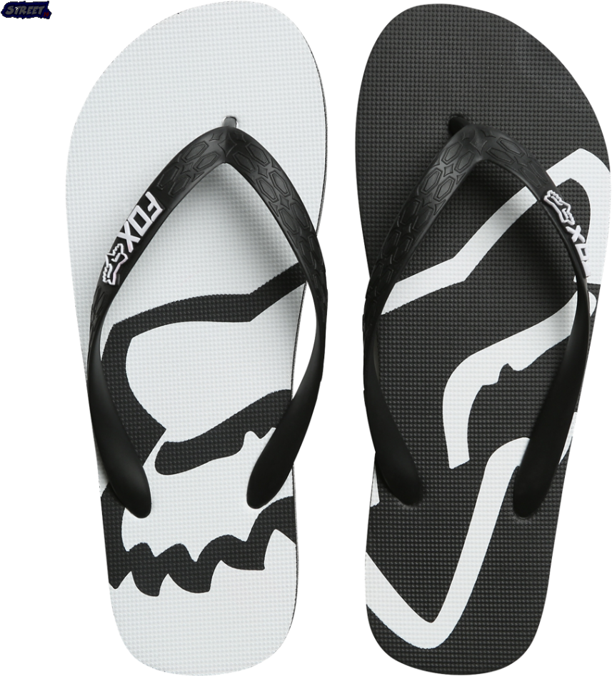 Chancla Fox Beached Flip Flop - Fox - Beached Flip Flop [blk/wht] 6 (946x946), Png Download