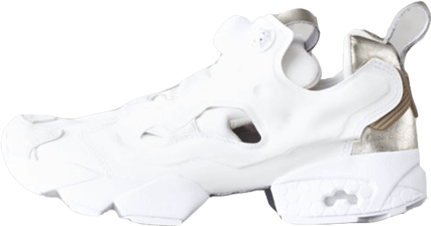 The Reebok Insta Pump Fury Pm Chalk Gold Has Already - Walking Shoe (640x387), Png Download
