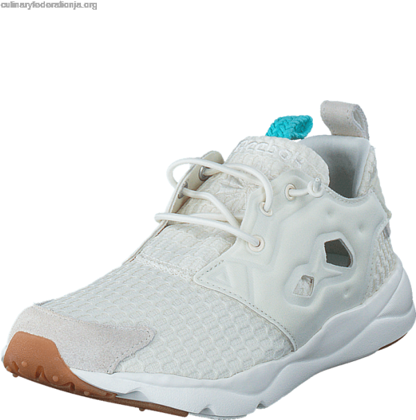 Women's Reebok Classic Furylite Loom Classic White/spa - Shoe (600x750), Png Download