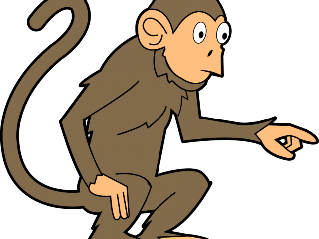 Chimpanzee Clipart Monkey Tail Monkey Clipart No Background Full Size Png Download Seekpng