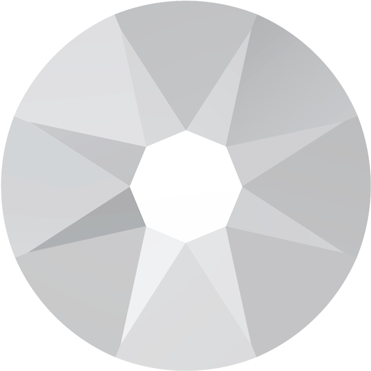 Chalk White Wholesale Swarovski Rhinestones - Circle (900x900), Png Download