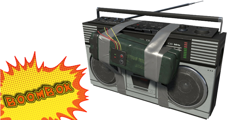 [ Img] - Infinite Warfare Boom Box (775x386), Png Download