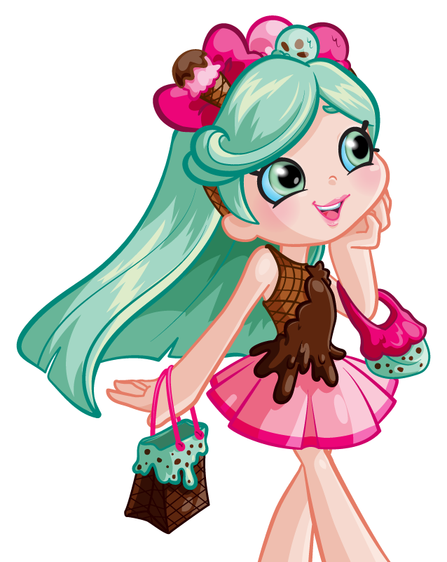 Peppa Mint Shoppies Shopkins Dollz Picture Clipart - Stick 'n' Style Activity Book (shopkins: Shoppies) (658x800), Png Download