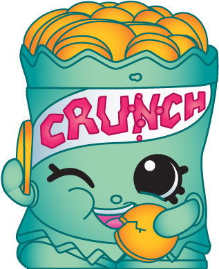Crispy Chip - Crispy Chip Shopkin (400x400), Png Download