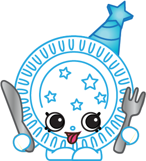 Shopkins Season 4 Party Plate (400x400), Png Download
