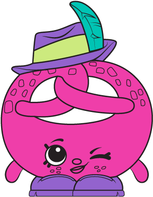 Poppa A Common Shopkin - Pretzel Shopkins (577x506), Png Download