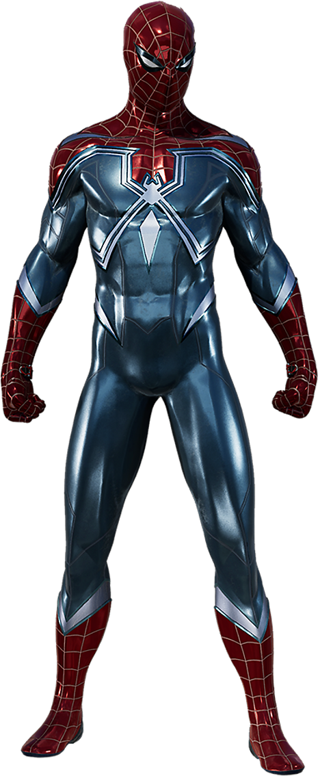 Subscribe - Spider Man Resilient Suit (556x1141), Png Download