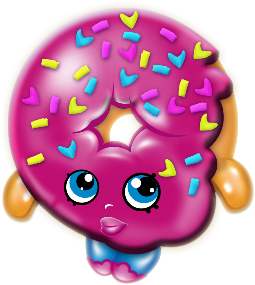 Donut - Shopkins Clipart Season 3 (1000x1000), Png Download