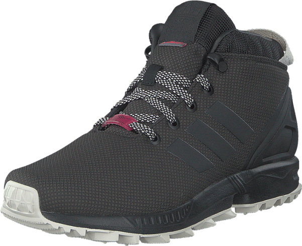 Adidas Originals Zx Flux 5/8 Tr Core Black/black/chalk - Shoe (600x600), Png Download