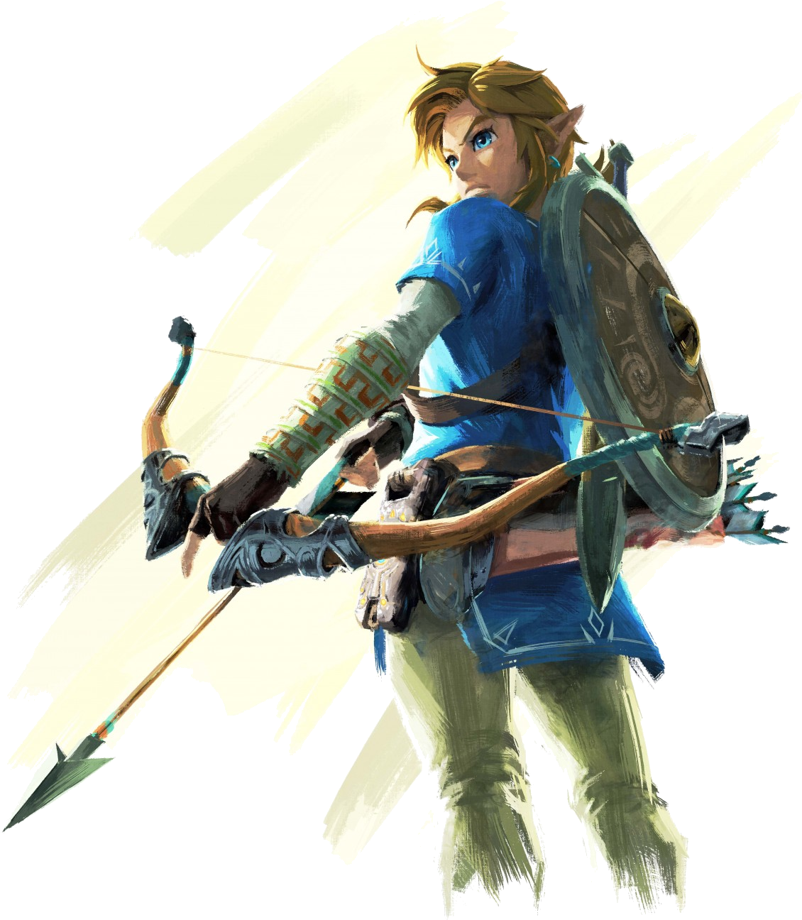 Botw Link - Breath Of The Wild Link (1280x1359), Png Download