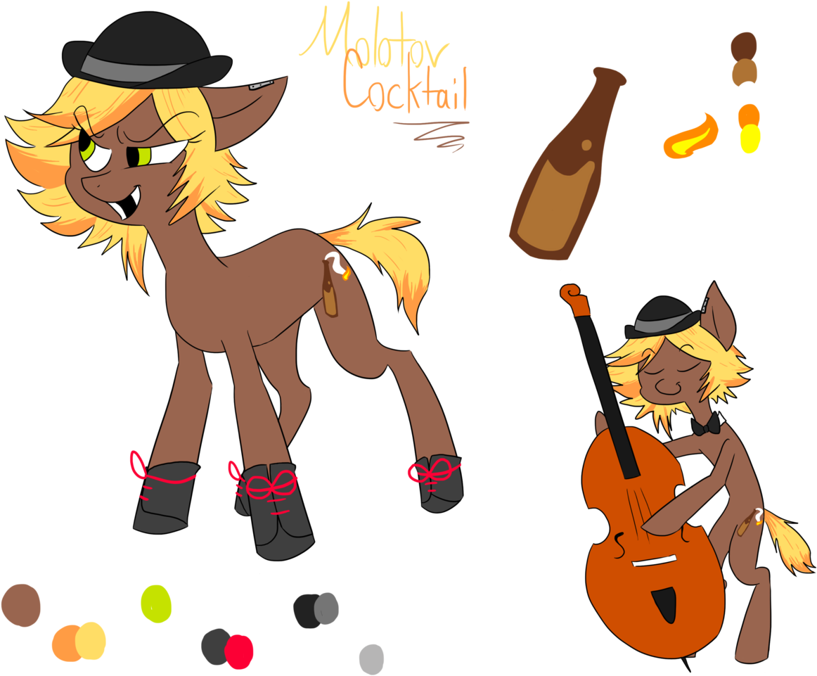 Dr-idiot, Oc, Oc - Molotov Cocktail (1252x1024), Png Download