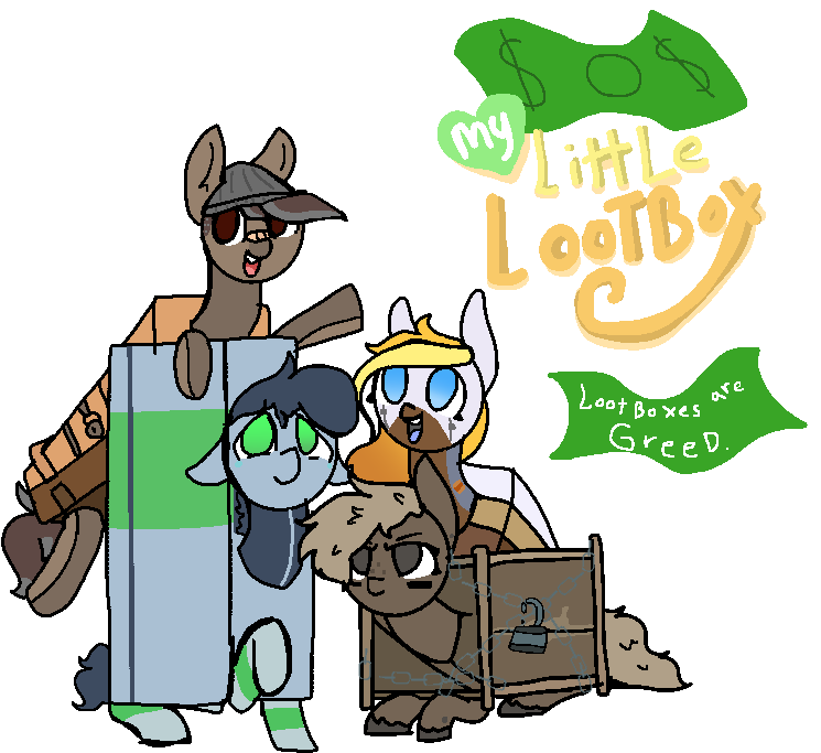 Nootaz, Edit, Logo, Logo Edit, Loot Box, My Little - Cartoon (750x710), Png Download