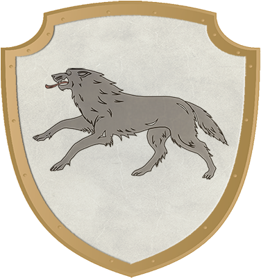 Other Examples Of Heraldry In Game Of Thrones - House Stark Sigil Book (420x504), Png Download
