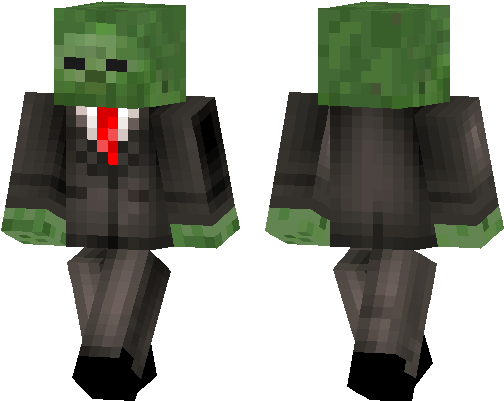 Other - Mcpe Slime Skin (538x437), Png Download