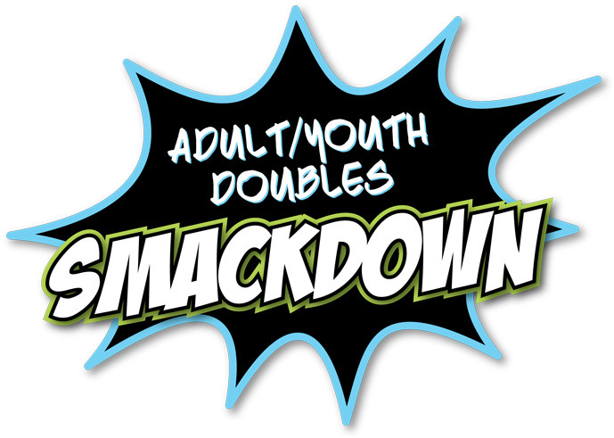 2018 Adult/youth Doubles Smackdown - Graphic Design (696x500), Png Download