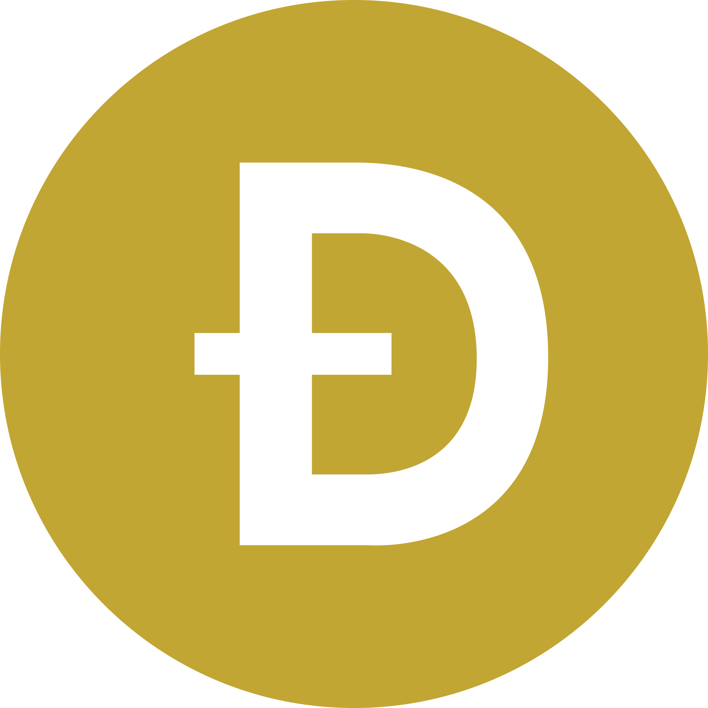 Dogecoin Logo Png Transparent - Dogecoin (2400x2400), Png Download