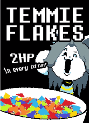 Temmie Flakes (420x420), Png Download