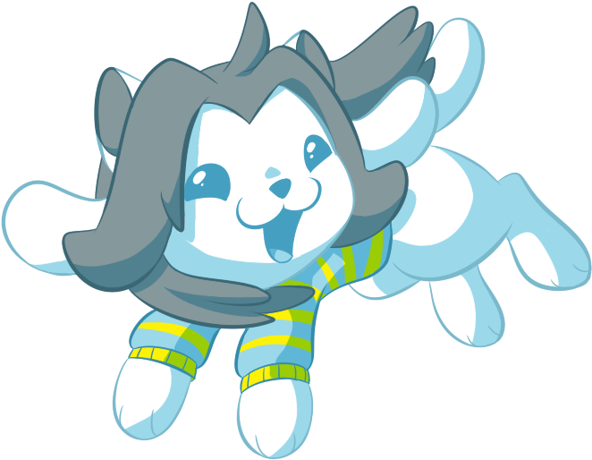 Temmie - Cartoon (753x612), Png Download
