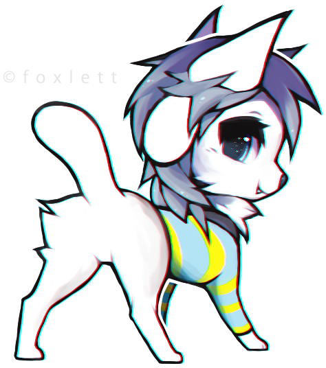 Oxle Tt 0 Undertale Cat White Line Art Dog Like Mammal - Undertale Temmie Drawings (500x550), Png Download