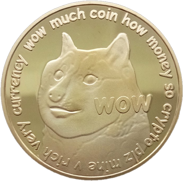 Dogecoin - Moneda Dogecoin (1001x1001), Png Download