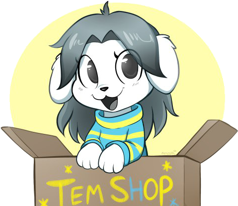 Fanarts Do Temmie (500x417), Png Download